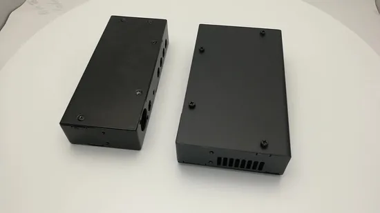 Anodized Large Thermal Break Square Aluminium Extrusion Profile for Circuit Enclosure Shell Aluminum Extrusion Box